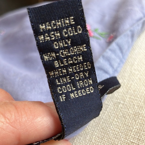 AMERICAN EAGLE Blue Pink Floral Mini Skirt - Picture 6 of 6